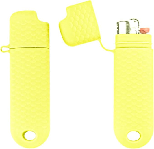 5 Pcs Waterproof Lighter Case Cover Holder for BIC Regular Lighters Sleeve Type J6 Outdoor Survival
