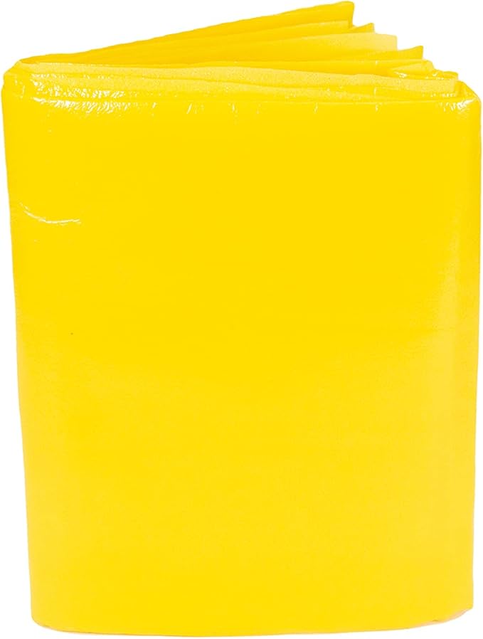 Primacare CB-6821 Emergency Disposable Transport Blanket, Lightweight and Warerproof, Space Blanket for Outdoors, Camping, First Aid, Hiking, Survival, 60??x 90?? Yellow