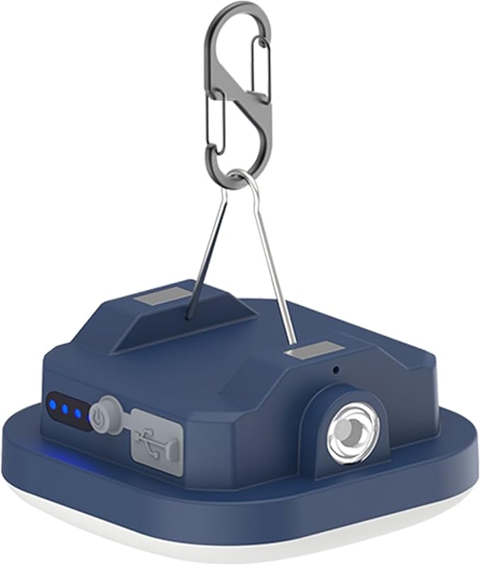 LED Camping Lantern Rechargeable TeiNewBy 1500LM 10000mAh up to 120 Hours Running, 4 Light Modes, IP54 Waterproof,Magnetic Base for Hurricane Emergency, Outdoor, Hiking, Home and Car(30W)