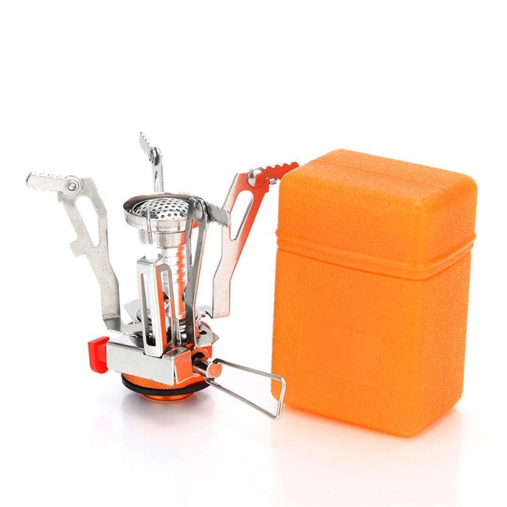 AOTU Portable Camping Stoves Backpacking Stove with Piezo Ignition Stable Support Wind-Resistance