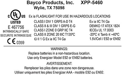 Nightstick XPP-5460GX Intrinsically Safe Low-Profile Dual-Light Headlamp-3 AAA-Green-UL913 / ATEX, Multicolor