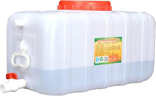 NAKAN Large Camping Water Containers with Tap Ultralight Portable Waterbucket Water Tank Emergency Cube Water Carrier for Home Camping Picnic BBQ Self-Driving Tour(Size:110L)