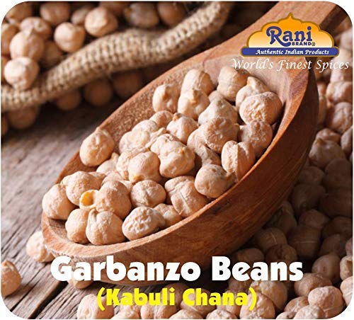 Rani Garbanzo Beans (Kabuli Chana) 400oz (25lbs) 11.36kg Bulk Box ~ All Natural | Vegan | Gluten Friendly | NON-GMO | Indian Origin