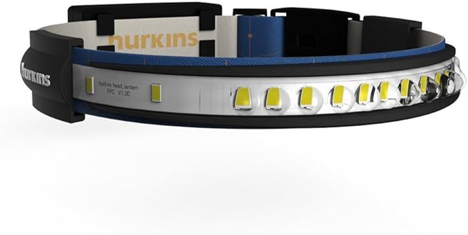 Orbit 2025 Edition Headlamp ??210° Wide Beam + 60° Focus Light, 1020 Lumens, USB-C Rechargeable, IP56 Waterproof, Lightweight LED Headlamp for Camping, Work, Running, Outdoors (Navy)