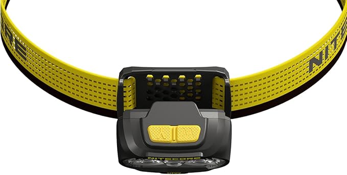 Nitecore UT27 Pro 800 Lumen Running Headlamp, Black, USB-C Rechargeable, Lightweight Perfect for Ultra-Trail, Hiking with White Light, Warm Light, and Red Light Sticker