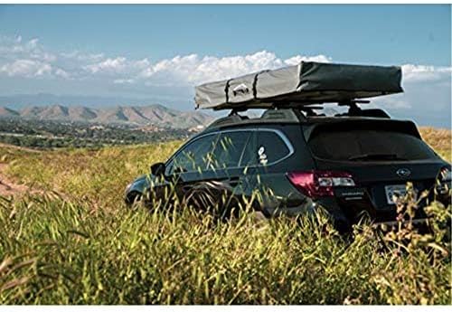 Pittman - 2 Person Rooftop Tent - RTT Roof Top Tent for Truck Camping or Overlanding - Softshell Side Open Design with Telescopic Ladder for Easy Access - Waterproof