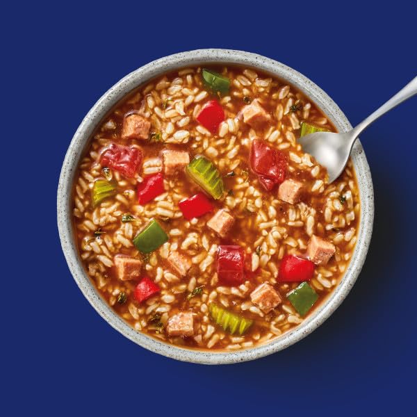 BEN'S ORIGINAL Street Food Gumbo with Chicken Andouille Sausage, Prepared Entrée, Microwave in 90 Seconds, 9 oz (Pack of 6)
