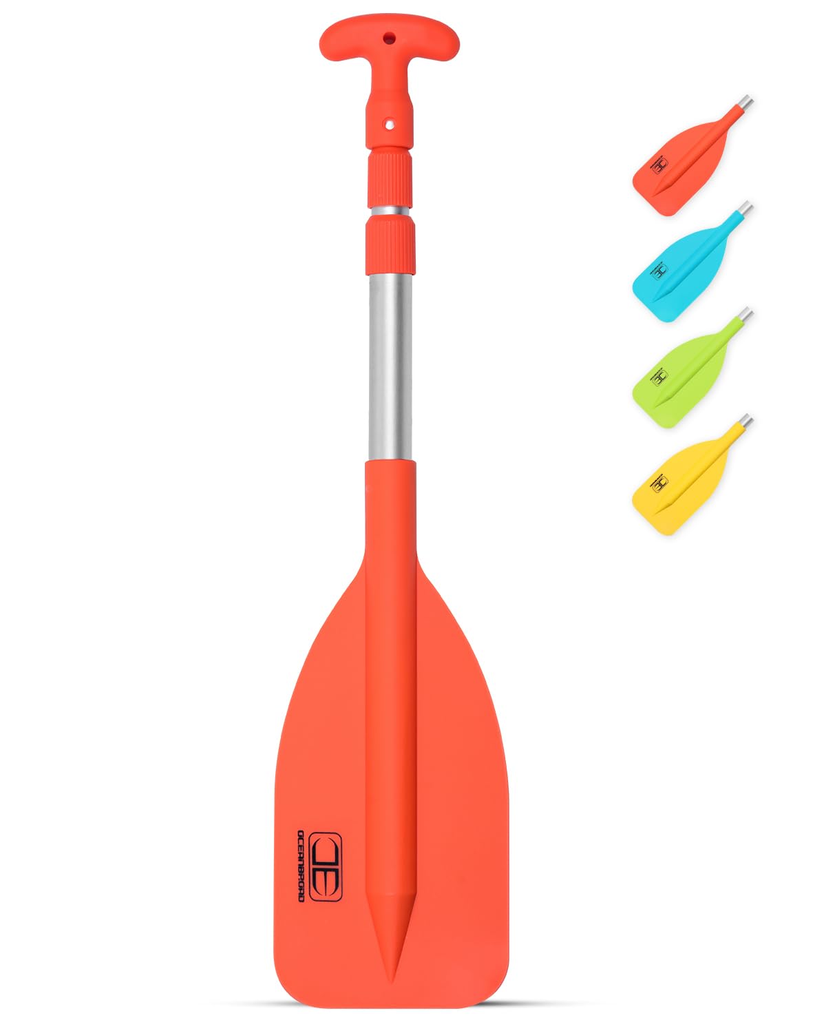 OCEANBROAD Telescoping Emergency Paddle 21''-42''（Assembling Required） Collapsible Paddles