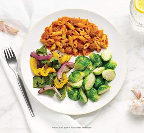 HMR Colossal Pasta Pack I Pre-packaged Lunch or Dinner to Support Weight Loss I Ready to Eat I 10-17g of Protein I Low Calorie Food I 7-8oz Serving per Meal I Creates pack of 24