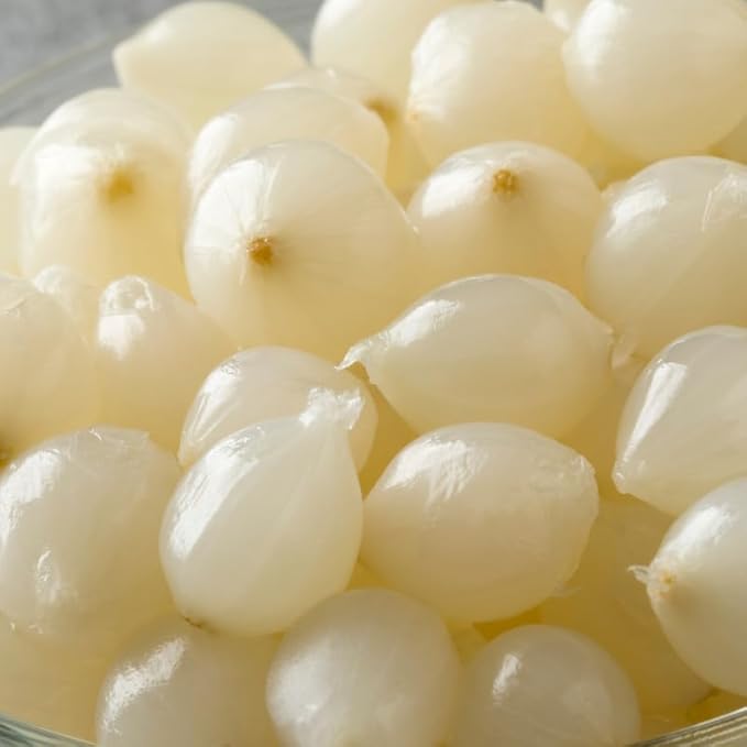 Sanniti Spanish Cocktail Onions Silver Skin, 32 oz (Pack of 2)