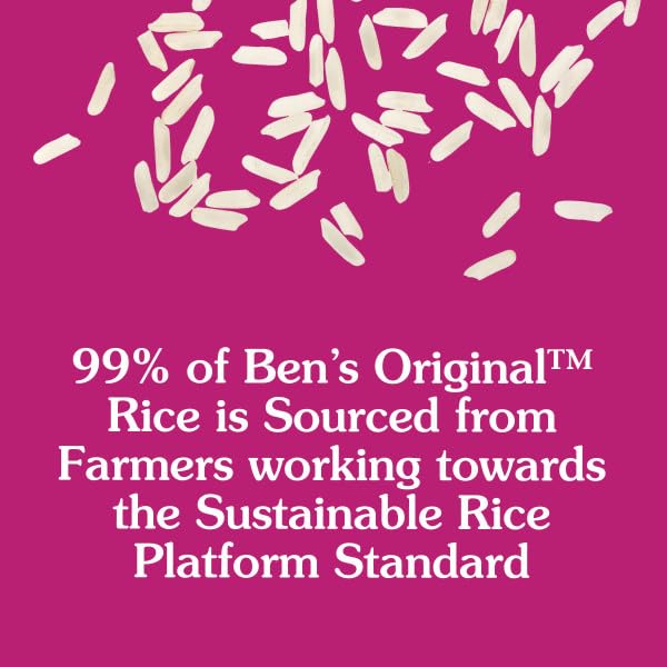 BEN'S ORIGINAL Risotto Roasted Garlic & Herb Flavored Rice, Easy Dinner Side, 8.5 oz Pouch (Pack of 12)
