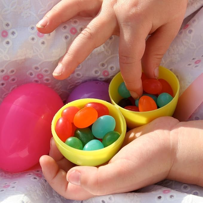 Classic Premium Siganutre Jelly Beans Original Flavor-1.5 lbs Bulk Assorted Flavors Strawberry, Orange, Blue Raspberry, Watermelon, Green Apple, and Grape-Perfect for Easter Holiday Treats and Parties(24 oz)