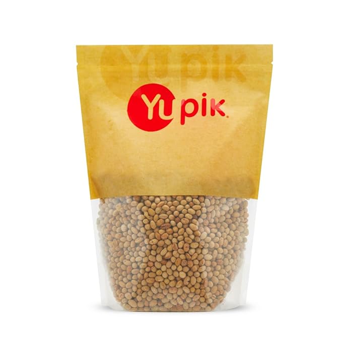 Yupik Dry Roasted Salted Soya Beans, 2.2 lb (35.3 oz), Gluten-Free, Vegan, Kosher, Crunchy Snack with Nutty Flavor, High in Protein & Fiber, Ideal for Snacking or Culinary Creations