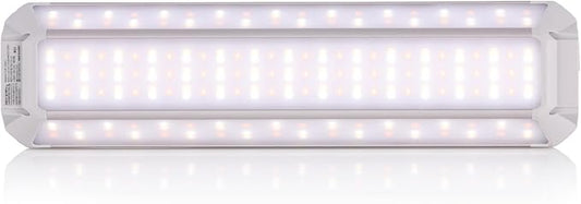 Claymore 3Face Pro L (Light Gray) - Rechargeable Surface Area Camping Light for Trucks, Overlanding, Tents, Canopies, Outdoor Events, Street Vendors, Work Lighting, Long-Lasting Battery, Hanging