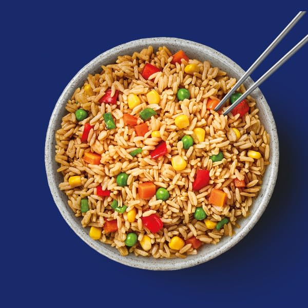 BEN'S ORIGINAL Street Food Bean & Rice Burrito Bowl, Prepared Entrée, Microwave in 90 Seconds, 9 oz (Pack of 6)