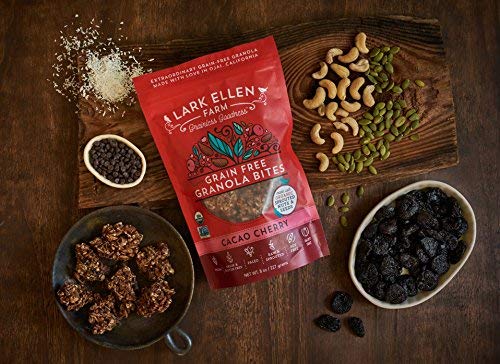 Lark Ellen Farm Grain Free Bites, Cacao Cherry, 8 Oz