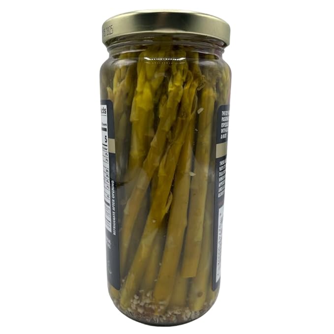 Ely Farms Pickled Asparagus - Unique and Irresistible Taste - Crunch Spears with a Garlic and Dill Flavor - Made with a Family Recipe