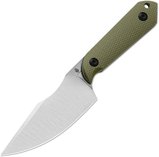 Kizer Harpoon Fixed Blade Knife with Sheath, 3.84??D2 Fixed Blade EDC Knife with G10 Handle for Hunting, Camping, Hiking, Survival 1040M1