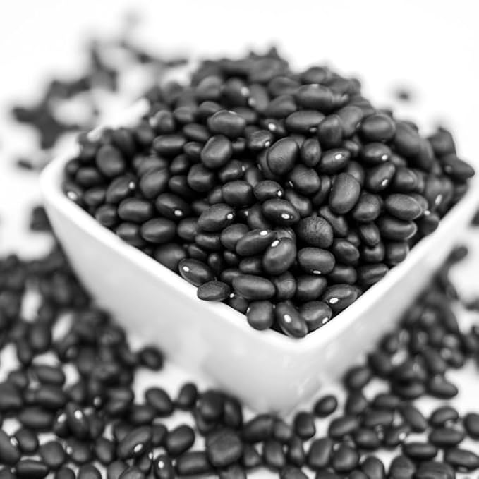 15 Lbs Dried Black Beans Bulk - Frijoles Negros Ideal for New Dishes - Frijoles Negros Bulk Grown in USA - Triple Cleaned Bulk Black Beans in a Bag- Despensa Colombiana