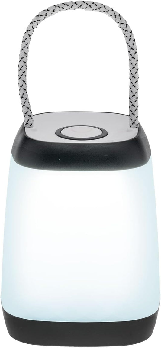 LitezAll Mini LED Camping Lantern with Rope Handle – 360° Light, 4 Modes, Battery Operated Portable Lantern for Kids, Outdoors, Emergencies, Sleepaway Camp, Hiking & Backyard Use