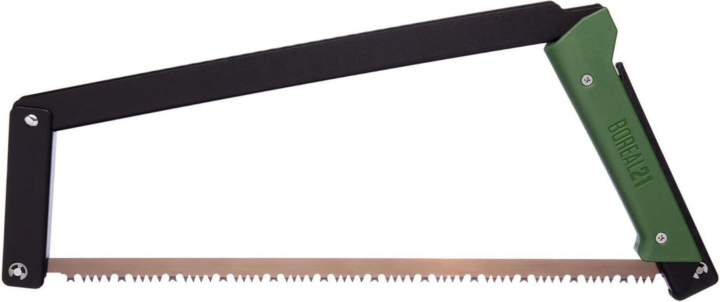 AGAWA - BOREAL21-21 Inch Folding Saw with All-Purpose Saw Blade - Camping Gear For Hiking, Fishing