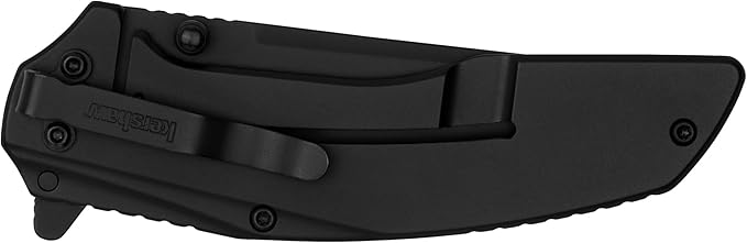 Kershaw Olive Outright Folding Pocket Knife, 3 inch 8Cr13MoV Stainless Steel Blade, Pocketclip