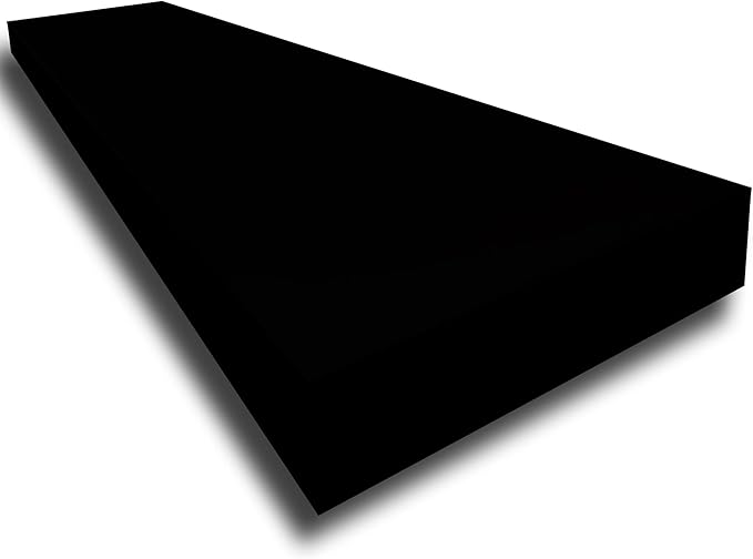 FoamTouch 4" Height x 30" Width x 72" Length Camper/RV bunk Mattress (Foam Only) Charcoal -No Cover