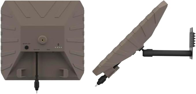 Stealth Cam FieldMax External EX 3000 mAh Solar Battery Pack with 10-Inch Solar Panel for Revolver, Flashback, Deceptor Max, and Fusion Max Cellular Trail Cameras