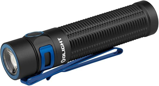 OLIGHT Baton3 Pro Max 2500 Lumens Rechargeable Compact EDC Pocket Flashlights with Safety Proximity Sensor, for Camping, Hiking, and Emergency (Cool White Light: 5700~6700K)