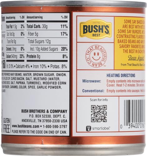 Bush's Best Onion Baked Beans 16 oz
