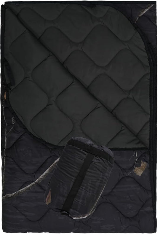 Poncho Liner Military Blanket Outdoor Camping Blankets for Travel, Beach, Grass, Picnic, Car Emergency, Outdoor, Survival