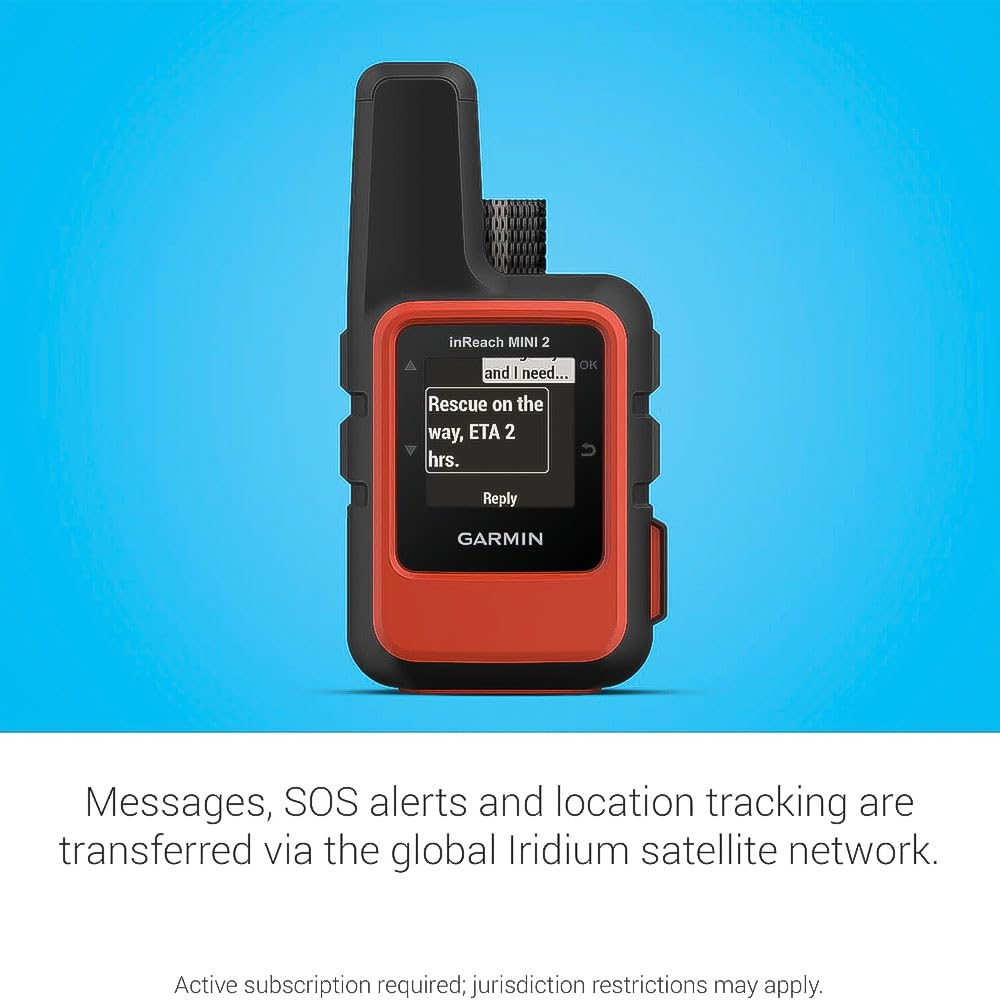 Garmin inReach® Mini 2, Satellite Communicator, Orange