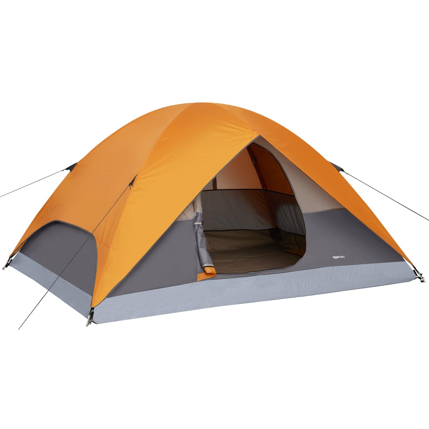 Amazon Basics Dome Camping Tent with Easy Setup for Hiking and Backpacking, Portable Two-Person