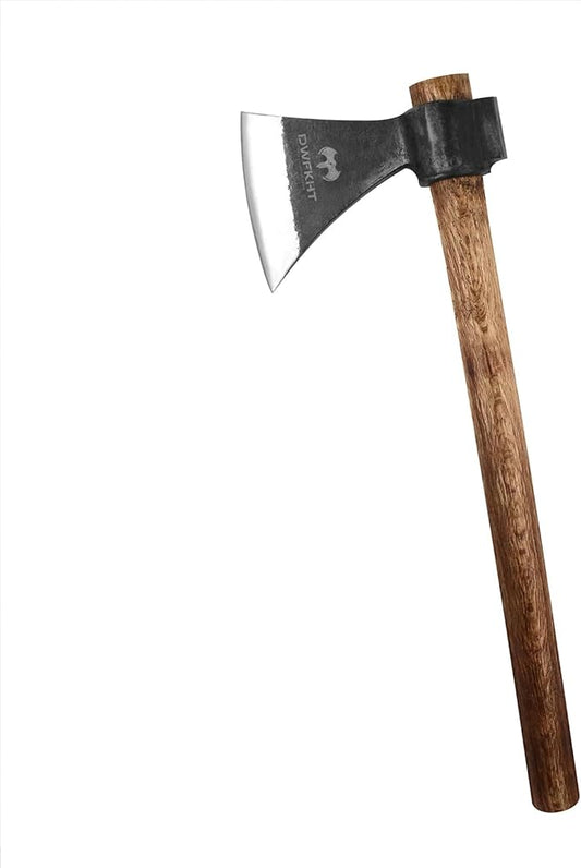 16.5" Throwing Axe, Throwing Axes and Tomahawks with High Carbon Steel & Beech Wood Handle, Well Balanced, Great for Axe Throwing Game, Recreationb and Competition