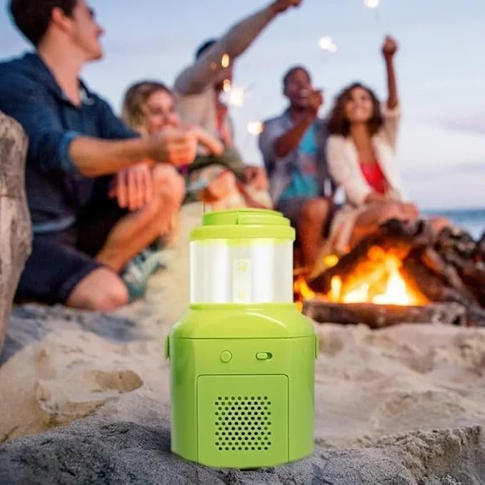 Salt and Water Camping Lamp, Outdoor Lanterns Camping Essentials, No Batteries Required Lights for Emergency Supplies, 400H Continuous Lighting, Survival Kit for Hurricane