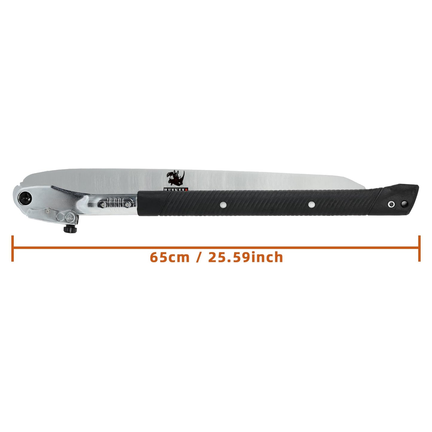 HUNKENR Hand Saw,Woodworking Tools Professional Folding Saw 500mm XXL Teeth