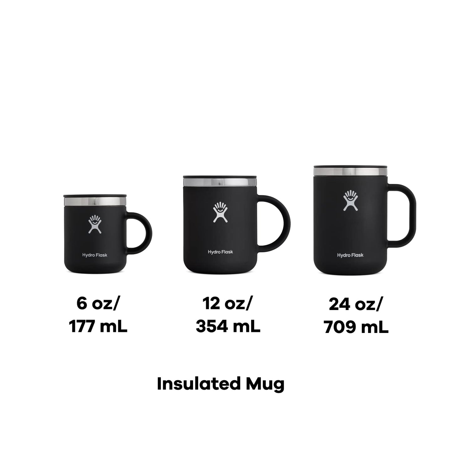 Hydro Flask Coffee Mug – Insulated Stainless Steel, Non Spill, Leak Resistant Travel Mug 12 Oz