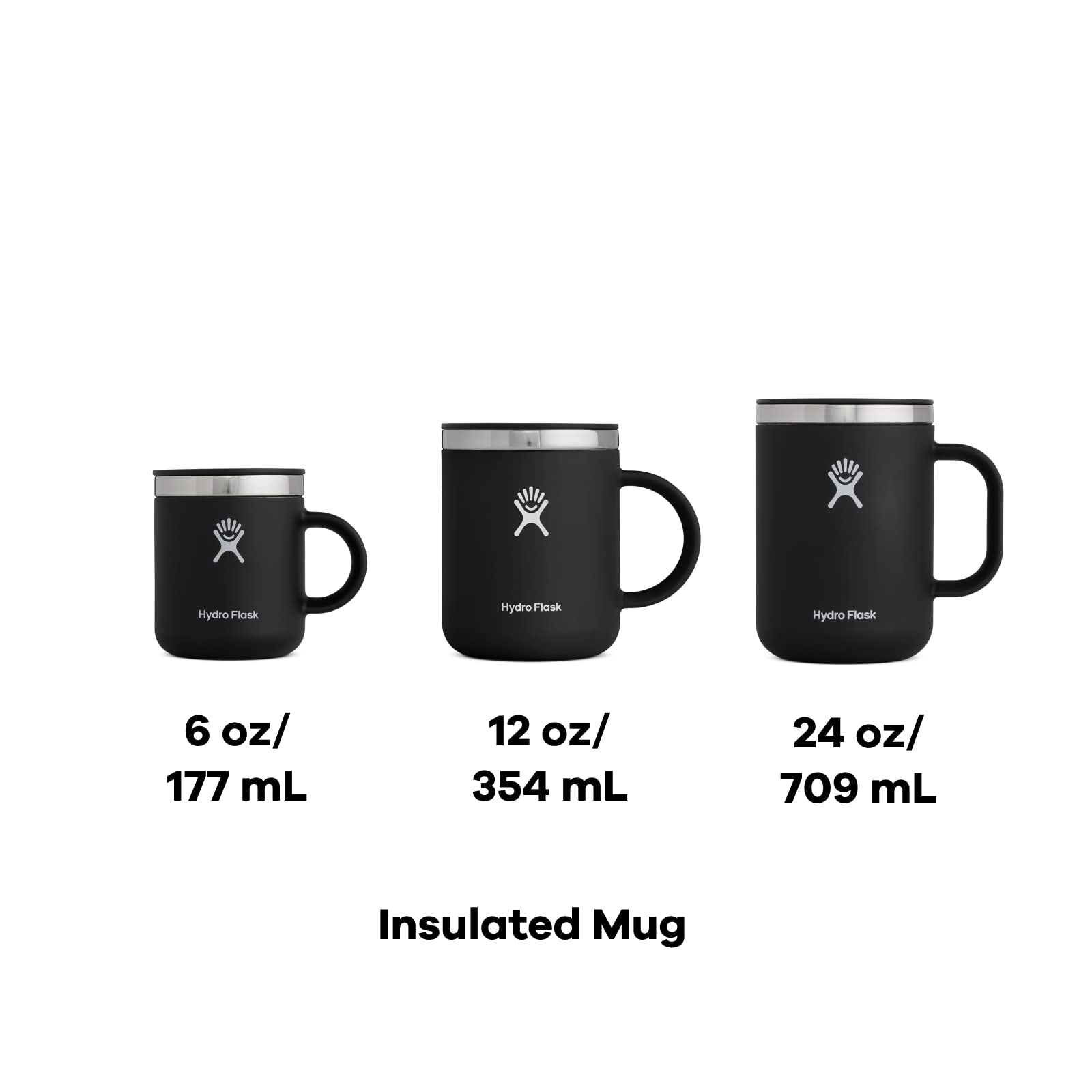 Hydro Flask Coffee Mug – Insulated Stainless Steel, Non Spill, Leak Resistant Travel Mug 12 Oz