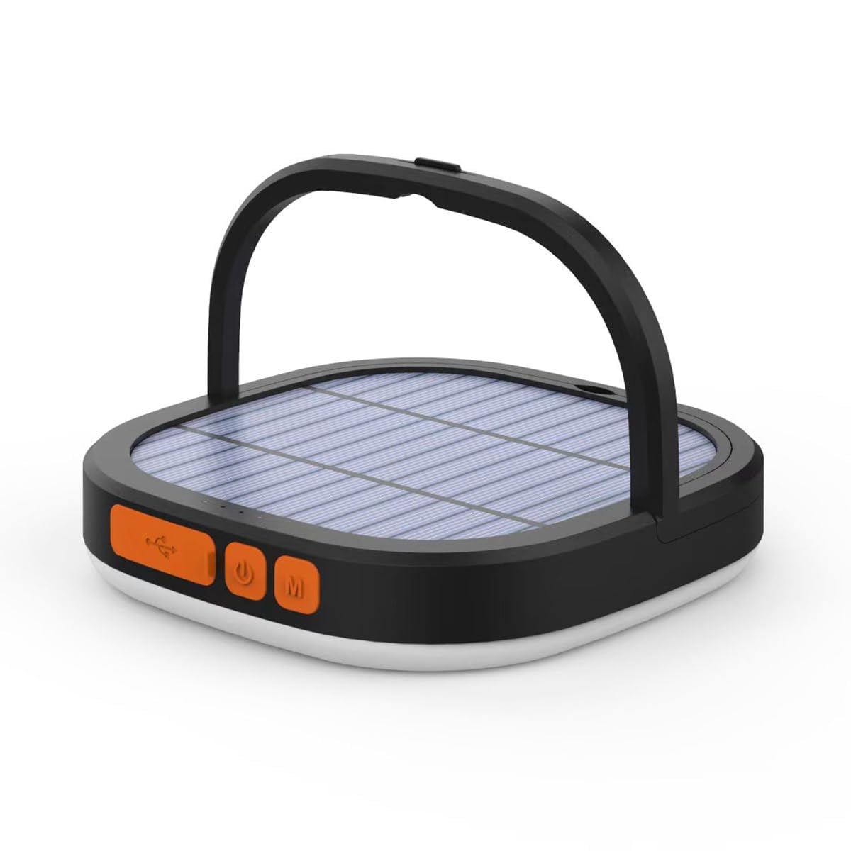 LED Camping Lantern, Solar Lanterns, 5000mAh Rechargeable Light 2000 Lumens 5 Light Modes, IP65