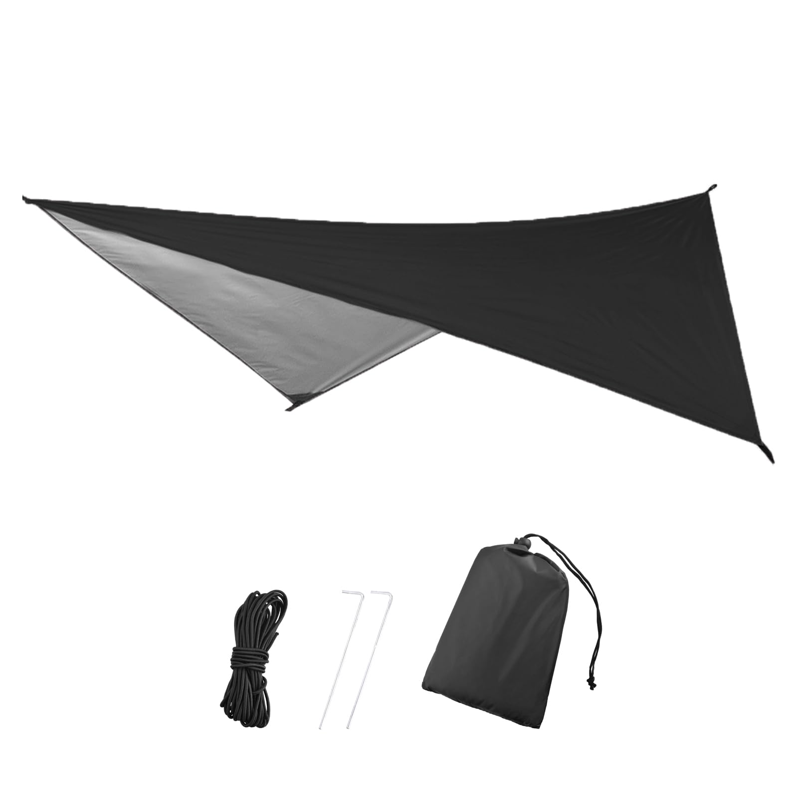 TRIWONDER Camping Tarp Waterproof Rain Fly Hammock Shelter for Hiking, Backpacking, Hammock, Beach