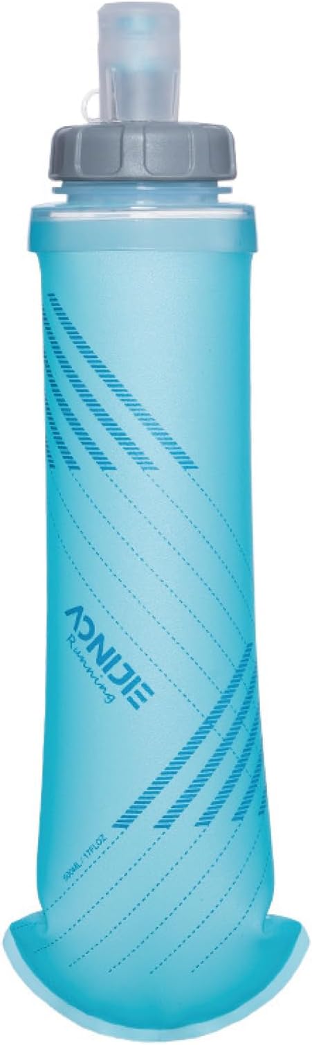 TRIWONDER Soft Flask Collapsible Water Bottles Running Bottle BPA-Free Foldable Handheld Runner Water Flask for Hydration Pack Marathon Hiking Cycling Climbing Travel