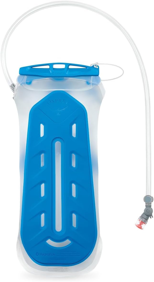Osprey Hydraulics 2L Backpack Water Reservoir with Bite Valve - BPA-Free, Leakproof Hydration
