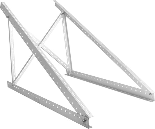 45" Solar Panel Mount Bracket for 100-400 Watts Solar Panel with Enhanced Cross Beams, Suitable for Roof, RV, Ground, Boat etc.