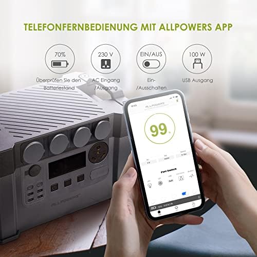 2000w Portable Power Station, 1500Wh MPPT Battery Backup, S2000 Solar Generator with 4 AC Outlets(Peak 4000w), Solar Power Bank for 11 Devices, for Home Use, Outdoor Camping, Traveling, RVs