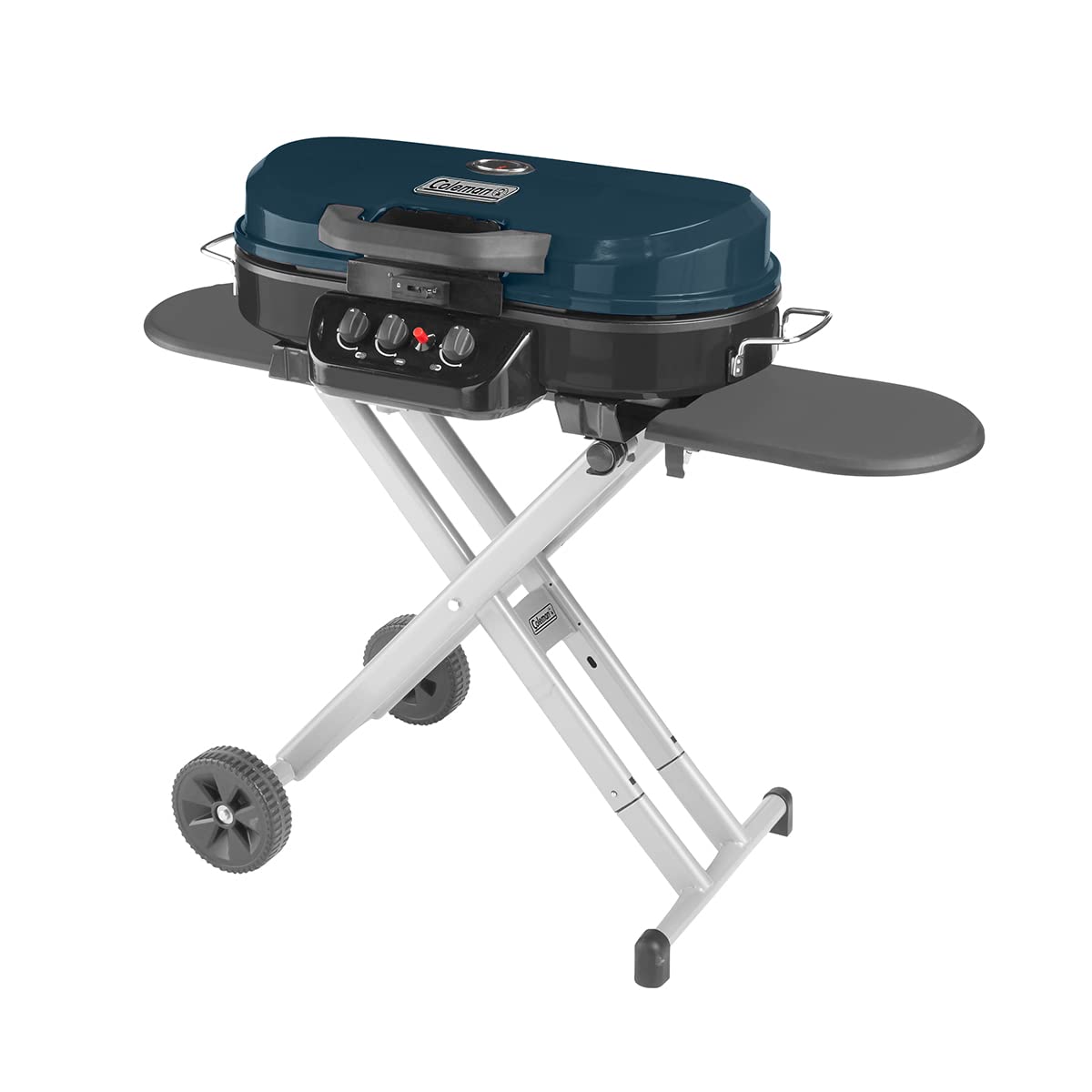 Coleman RoadTrip 285 Portable Stand-Up Propane Grill with 3 Adjustable Burners & Instastart