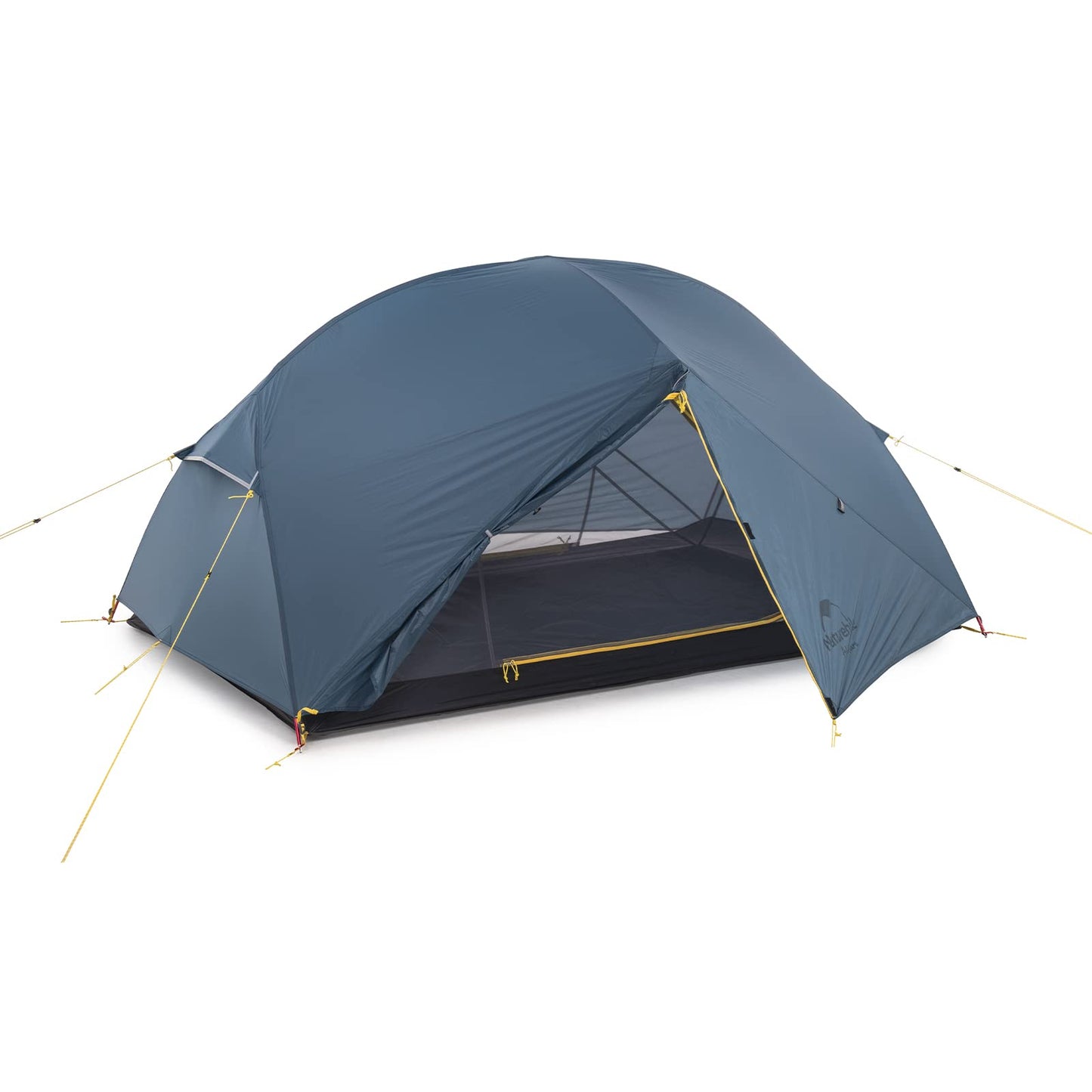 Naturehike Mongar 2 Person Backpacking Tent, 3 Season Camping Tent Ultralight Double Layer Free