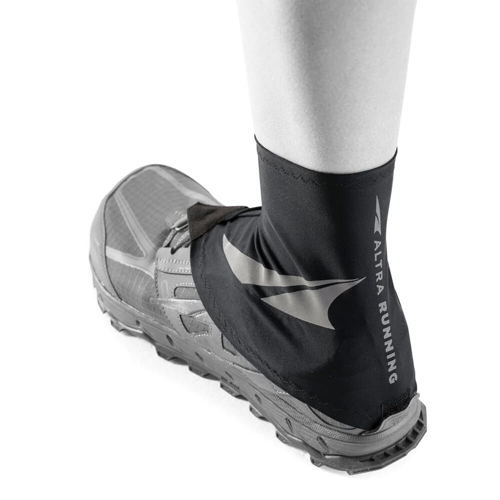 ALTRA Unisex Trail Gaiter, Black/Gray, Large