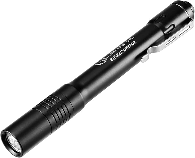 LIGHTFE Black Light D11A 395nm Ultraviolet Flashlight with high-Power Ultraviolet LED Light Source Suitable for UV Glue Curing, Rock Mineral Detection, pet Urine Detection lamp, AC Leak Detector