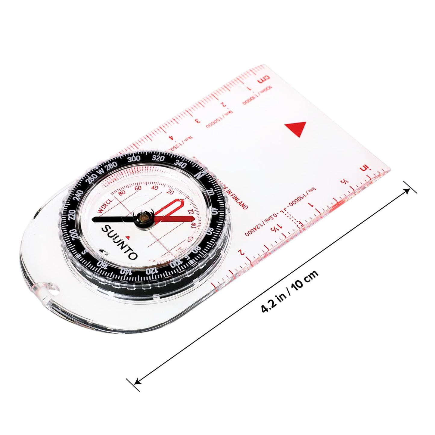 SUUNTO A-10 Compass: Compact, Simple to use Recreational Hiking Compass, Hiking, Boy Scouts