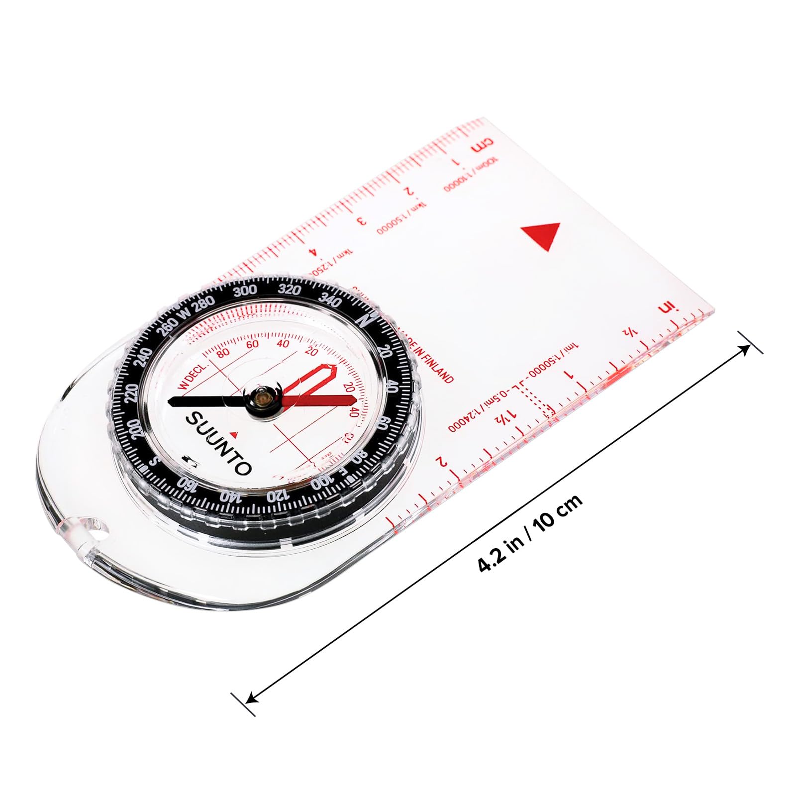 SUUNTO A-10 Compass: Compact, Simple to use Recreational Hiking Compass, Hiking, Boy Scouts